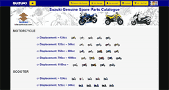 Desktop Screenshot of bike-parts-suz.com